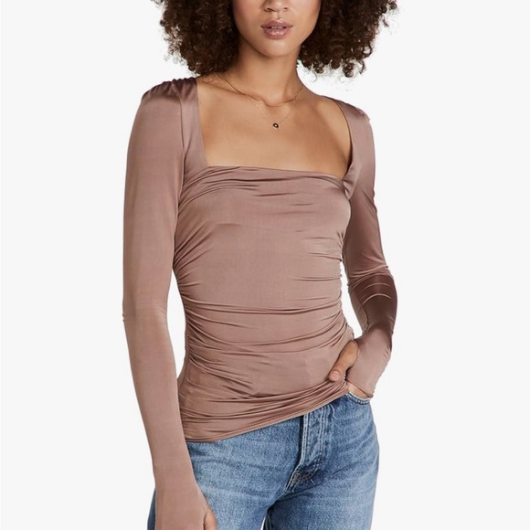 Free People square neck, long sleeve - Picture 2 of 2